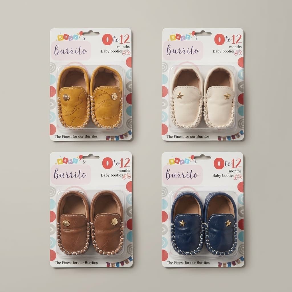 Burrito Baby Booties - loafers